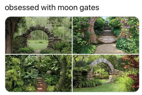 Moon Gates, Moss Lawn, Moon Gate, Stone Circle, Dream House Decor, Dream Garden, Dream Home Design, Garden And Yard, Green Thumb