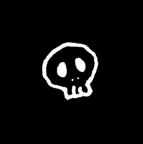 Watermark Ideas, Skull Icon, Y2k Icons, Black And White Instagram, Black App, Phone Inspiration, Widget Icon, Black And White Wallpaper, Black And White Aesthetic