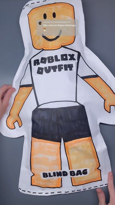 Roblox Outfit Blind Bag!#blindbag #diy #papercraft #squishy #papersquishy #youtubeshorts #unboxing Blind Bags Roblox Paper, Roblox Blind Bag, How To Make Blinds, Inside Out Coloring Pages, Homemade Squishies, Jazz Colors, Paper Blinds, Diy Blinds, Craft Board