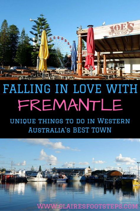 Fremantle is a quirky town in south Western Australia. Here's some of the best Fremantle attractions that you'll love discovering... Western Australia Road Trip, Perth Travel, City Signs, Western Australia Travel, Bus Trip, West Australia, Australian Travel, Perth Australia, Perth Western Australia