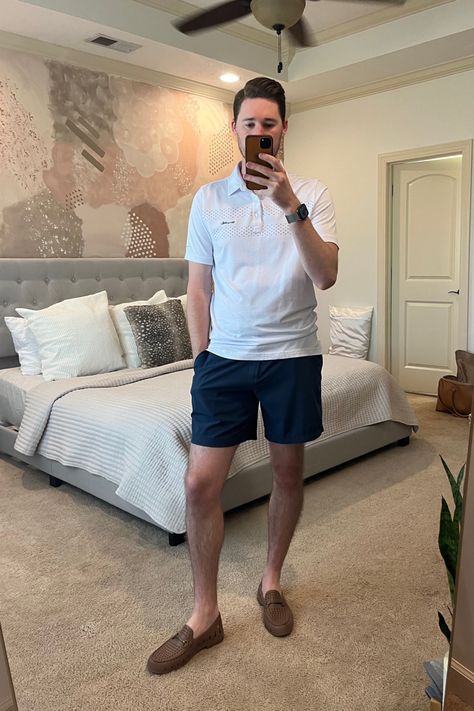 Golf Outfit Men Summer, Old Men Outfit, Boat Shoes Outfit Mens, Golf Outfit Men, Old Man Outfit, Boat Shoes Outfit, Boat Outfit, Vacation Outfits Men, Golf Style