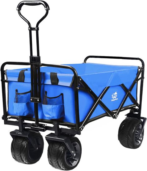 Beach Wagon Cart, Outdoor Wagon, Collapsible Wagon, Beach Wagon, Utility Wagon, Wagon Cart, Beach Cart, Folding Wagon, Big Wheels