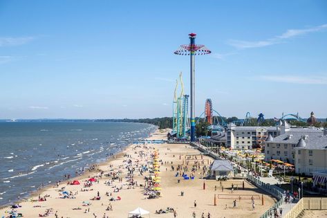 7 Things to Do in Sandusky Ohio Every Visitor Should Know About Midwest Getaways, Cedar Point Amusement Park, Kelleys Island, Sandusky Ohio, Route 66 Road Trip, Cedar Point, Vacation Days, Roller Coasters, Amusement Parks