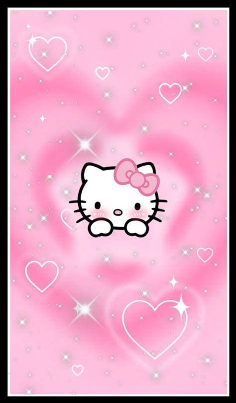 Sanrio hellokitty Home Screen Christmas Pfp Trio, Christmas Pfp Black, Christmas Pfp Funny, Pfp Aesthetic Hello Kitty, Pfp Pixel, Pink Kitty Wallpaper, Hello Kitty Phone Wallpaper, Pink Hello Kitty Wallpaper Iphone, Sparkly Iphone Wallpaper