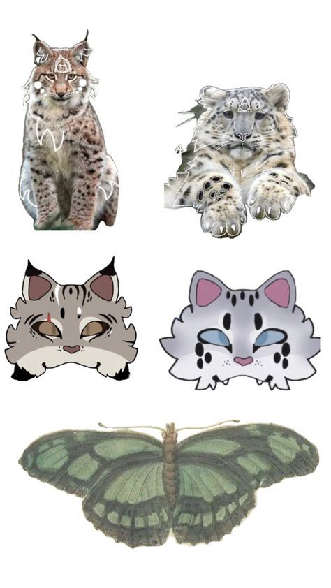 Therian Mask, Cat Mask, Animal Masks, Snow Leopard, Warrior Cats, Lynx, Mask Design, Low Key, Art Sketches