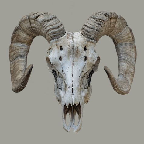 Animal Atonamy, Goat Skull Mask, Georgia O'keefe Art, Sheep Skull, Skull With Horns, Skull Reference, Big Horn Sheep, Goat Skull, Georgia Okeefe