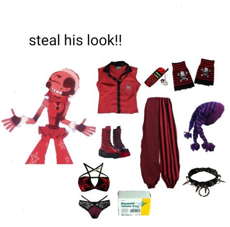 Bloodmoon Sams Fanart, Bloodmoon Fnaf, Bloodmoon Sams, Eclipse Sams, Lunar Sams, Steal His Look, Fnaf Costume, Fnaf Crafts, Silly Clothes