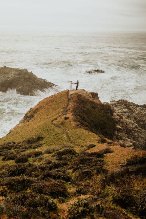 Big Sur Elopement | California Coast Elopement Big Sur California Elopement, California Coast Elopement, Big Sur Elopement Photography, Big Sur Wedding Photos, Big Sur Engagement Photos, Norway Elopement, Seaside Elopement, California Coast Wedding, Big Sur Engagement