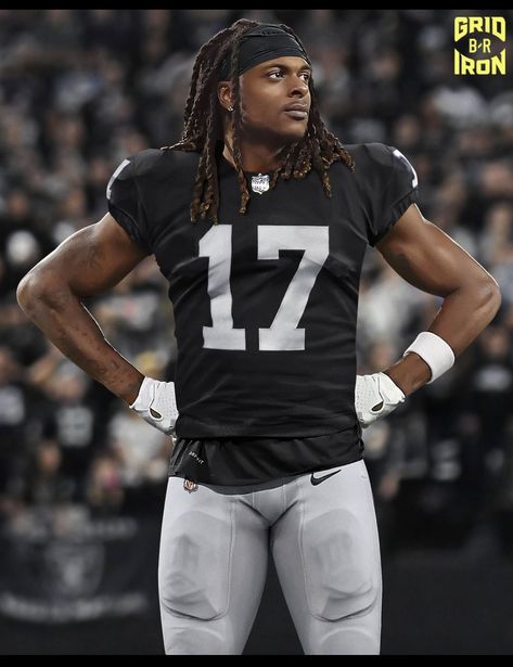 Davante Adams Raiders, Oakland Raiders Wallpapers, Oakland Raiders Fans, Raiders Players, Davante Adams, Raiders Wallpaper, Oakland Raiders Football, Black Male Models, American Football League