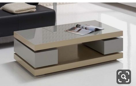 Modern Centre Table Designs, Glass Table Living Room, Wooden Coffee Table Designs, Centre Table Design, Centre Table Living Room, Sofa Table Design, Meja Sofa, Tea Table Design, Central Table