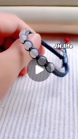 JH.Life on Instagram: "How easy to make bracelet 
Shop link in bio @jinhong_life 
Cord:0.8mm Chinese nylon rope" Nylon Cord Bracelet Diy, Cord Bracelet Diy, Nylon Cord Bracelets, Jewelry Making Videos, Chinese Knotting Cord, Make Bracelet, Braided Rope Bracelet, Rope Bracelets, Bracelets Easy