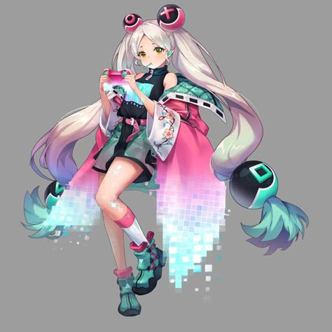 Cyberpunk Anime, Arte Cyberpunk, Concept Art Character, Game Character Design, Robot Concept Art, 영감을 주는 캐릭터, Female Character Design, Character Design References, Digital Art Girl