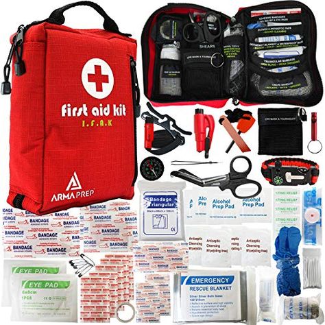 ARMAPREP First Aid Kit - Compact IFAK with Rapid Response Labels, MOLLE, Tourniquet & Survival Tools - Small First Aid Kit for Car Vehicle Camping Hiking & Backpacking First Aid Kit For Car, Backpacking First Aid Kit, Small First Aid Kit, First Aid Kit Checklist, Vehicle Camping, Medical Bag, Hiking Backpacking, Medical Kit, Survival Tools