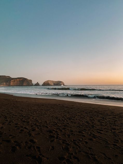 San Francisco Beach Aesthetic, Cali Sunset, Ocean Beach San Francisco, San Francisco Beach, Sunset California, California San Francisco, Cannery Row, Seascape Photography, California Sunset