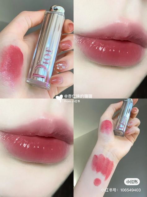 Ballerina Coffin Nails, Manhua Lashes, Xiaohongshu Makeup, Chinese Manga, Alat Makeup, Dior Lipstick, Soft Makeup Looks, Lip Color Makeup, Makeup Accesories