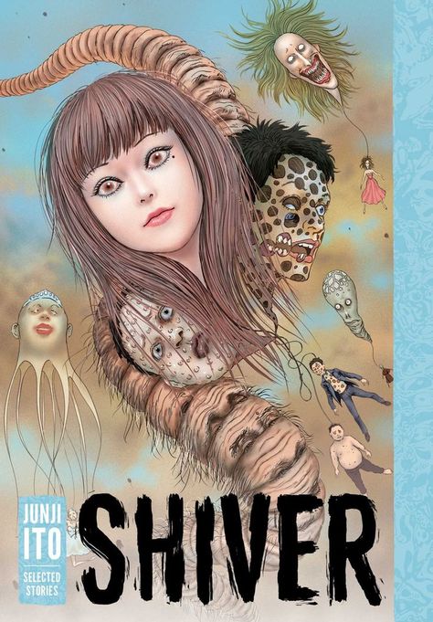 Horror, Junji Ito, Manga Shiver Junji Ito, Short Ghost Stories, Poses Manga, Horror Manga, Short Horror Stories, Japanese Literature, Best Short Stories, Junji Ito, Horror Books