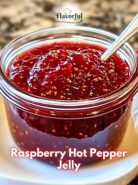 Raspberry Hot Pepper Jelly Recipe, Pepper Jelly Recipe, Pepper Jelly Recipes, Types Of Peppers, Canning Process, Hot Pepper Jelly, Jelly Recipe, Hot Sauce Recipes, Red Bell Peppers