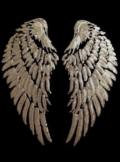 Victoria Secret Wings, Diy Wings, Denim And Diamonds, Bird Wings, Feather Wings, Embellished Denim, Painted Denim, Creation Couture, Jeans Diy