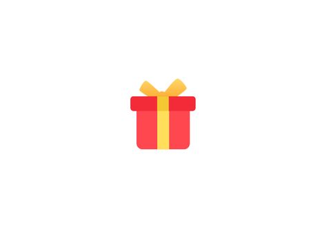 Day 4 Gift Box by Shena Bian on Dribbble Gift Icon, Gift Illustration, Gift Animation, Xmas Gif, Box Icon, Kids Cartoon Characters, Miss You Gifts, Christmas Ad, Gift Box Design