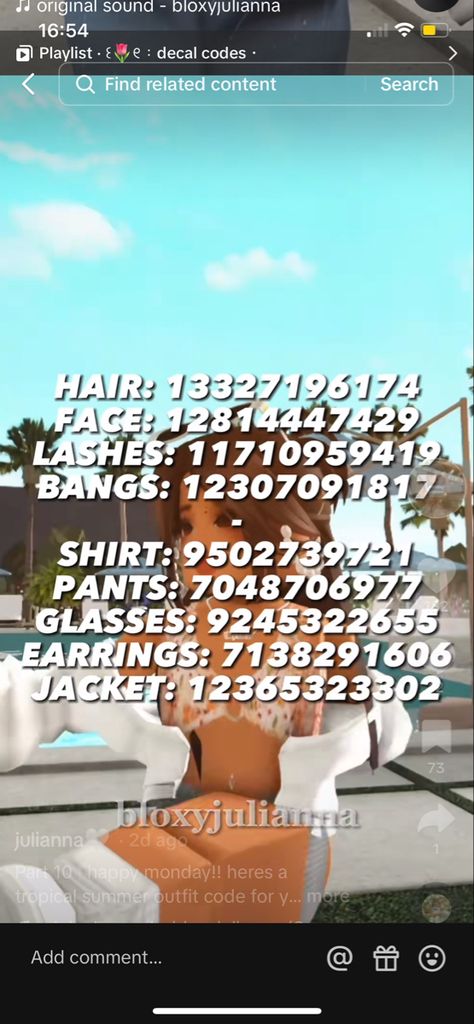 Roblox Bloxburg Outfit Codes Aesthetic Summer, Summer Codes Bloxburg, Beach Outfits Codes Berry Ave, Costal Outfit Codes Bloxburg, Summer Codes Berry Ave, Summer Outfit Codes Berry Ave, Accessories Codes, Greek Outfit, Bloxburg Clothes