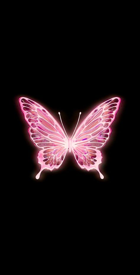 Pink Butterfly Transparent Background, Neon Butterfly Aesthetic, Pink Butterfly Wallpaper Backgrounds, Pink Neon Butterfly, Study Wall, Camera Tattoo, Pink Wallpaper Backgrounds, Butterfly Wallpaper Backgrounds, Bow Wallpaper