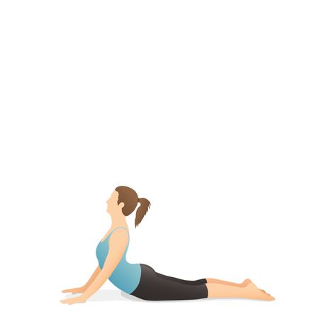 Yoga Pose: Cobra | Pocket Yoga Cobra Pose Yoga, Cobra Pose, Yoga Pose, Yoga Poses, Gymnastics, Fun Things To Do, Benefits, Yoga