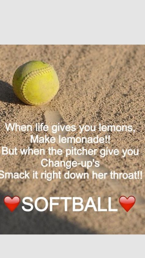 Softball Quotes Motivational, Softball Rules, Motivational Games, Softball Memes, Sports Quotes Softball, Softball Quotes, Sports Quotes, Quotes Motivational, Softball