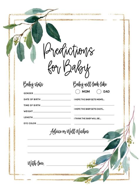 Free Baby Shower Printables - Instant Download Printables in 2022 | Free baby shower printables, Free baby shower games, Baby shower Free Baby Shower Games Printables, Baby Shower Templates Free, Baby Predictions Printable, Baby Shower Free Printables, Baby Shower Predictions, Baby Lunch, Free Baby Shower Invitations, Backyard Playset, Free Printable Baby Shower Games