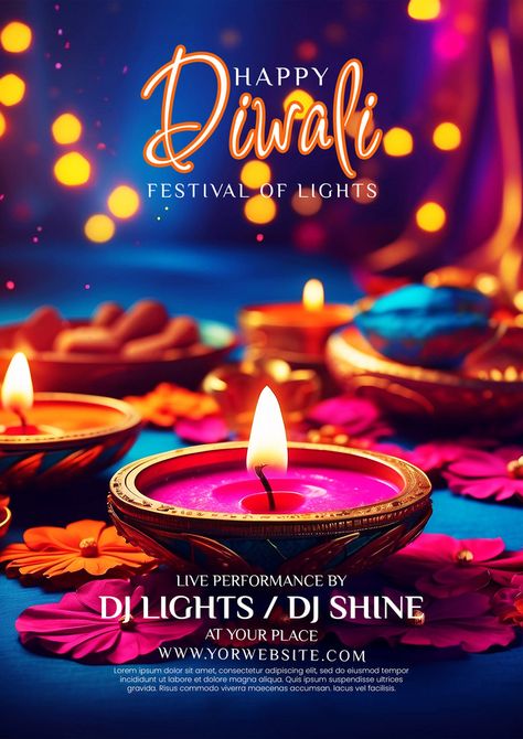 Happy Diwali Festive And Deepawali Card The Indian Festival Of Lights#pikbest##Templates Happy Diwali Cards, Indian Festival Of Lights, Diwali Holiday, Diwali Cards, Diwali Festival Of Lights, Diwali Greetings, Festival Background, Romantic Candles, Background Design Vector