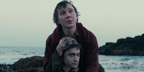 Swiss Army Man beach dead daniel radcliffe paul dano Swiss Army Man Movie, Swiss Army Man, Drama Films, Army Man, Bad Songs, Paul Dano, Movie Directors, Swiss Army Watches, Movies 2016