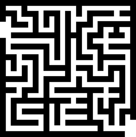 Maze, Riddle, Game, Fun, Thought Geometric Tile Design, Maze Pattern, Optical Illusion Drawing, Illusion Drawings, Laser Cut Panels, Maze Puzzles, Cool Pixel Art, Unity 3d, Black And White Tiles