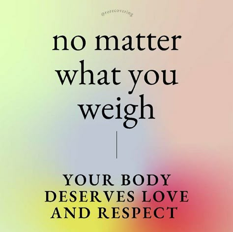 Body Acceptance Quotes, Body Positive Quotes, Recovery Inspiration, Recovery Quotes, Positive Quotes For Life Motivation, Motivational Stories, Achieving Goals, Intuitive Eating, Body Love