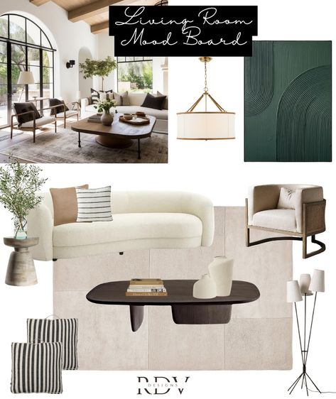 Lounge Mood Board, Living Room Mood Board, Mood Board Living Room, Timeless Living Room, Mood Board Interior, Modern Contemporary Living Room, Japandi Design, Monday Mood, Lounge Ideas