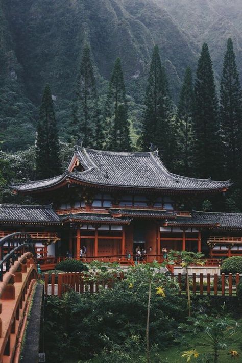 Byodo-in Temple, Mandala Chakra, Japanese Temples, Japan Temple, Japan Architecture, Japanese Temple, Asian Architecture, Japan Aesthetic, Chinese Architecture