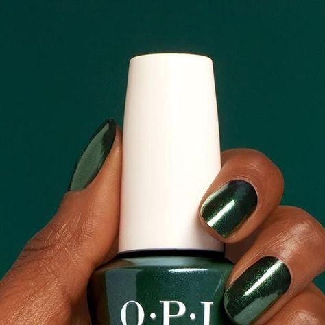 OPI on Instagram: "We can’t get enough of this bold forest green shade. 🎄💚 Raise your hand if you’re fa-la-la-ing for Peppermint Bark and Bite! 🙋‍♀️ #OPI #OPIObsessed #OPITerriblyNice #greennails #winternails" Opi Peppermint Bark And Bite, Opi Green Nail Polish Shades, Opi Green, Green Nail Polish, Pretty Nail Art Designs, Peppermint Bark, Raise Your Hand If, Pretty Nail Art, Raise Your Hand