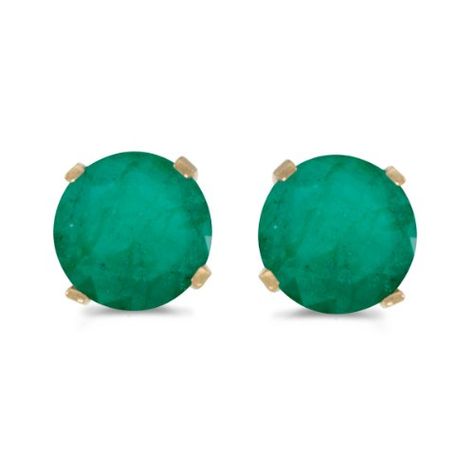 5 mm Natural Round Emerald Stud Earrings Set in 14k Yello... http://smile.amazon.com/dp/B004EYPY7W/ref=cm_sw_r_pi_dp_Ni0uxb1KCQP2A Emerald Stud Earrings, Pink Topaz Ring, Silver Jewelry Accessories, Emerald Earrings Studs, 18k Gold Earrings, Aquamarine Earrings, Stud Jewelry, Emerald Earrings, Pink Earrings