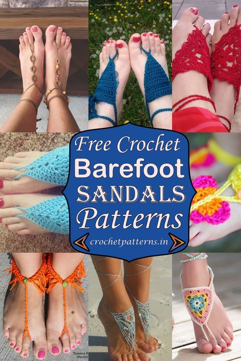 Barefoot Sandals Tutorial, Diy Barefoot Sandals, Barefoot Sandals Crochet Pattern, Boho Barefoot Sandals, Hippie Sandals, Sandals Design, Crochet Barefoot Sandals, Diy Sandals, Hippie Crochet