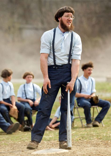 Rare look inside Amish community Amish Clothing, Amish Men, Ozarks Missouri, Amish Culture, Plain People, Four Women, Amish Community, Amish Country, Sports Day