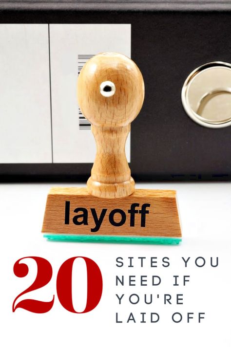 If you've been laid off, you may be worried about how to save as much money as possible. These 20 sites you need if you're laid off are hand picked to help you save money AND make money as well! #jobloss #recession #pandemic #quarantine #economicdepression #unemployed #frugal #frugality #frugalliving #frugallivingtips #savemoney #savemoneytips #waystosavemoney #laidoff Laid Off, Finding A New Job, Best Money Saving Tips, Work Diy, Start Saving Money, Getting Fired, Financial Health, Frugal Living Tips, Budget Friendly Recipes