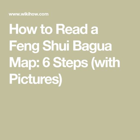 How to Read a Feng Shui Bagua Map: 6 Steps (with Pictures) Bagua Map Feng Shui, Feng Shui Map, Home Office Building, Feng Shui Bagua Map, Feng Shui Bagua, Bagua Map, Feng Shui House, Areas Of Life, Basic Tools