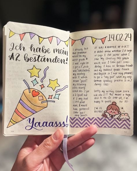 Hello everyone! Happy Saturday! Just wanted to post a throwback journal entry of me taking a trip down memory lane and reflecting on my early journaling. Seeing how far I’ve come in terms of my creativity, my comfort level in writing down my thoughts and being vulnerable on paper, and just my over-all growth as a (journal) writer is great to see. It is so amazing that I have met so many lovely people in the journaling community and had good conversations and interactions with them. I am also... Me Journal, Being Vulnerable, Journal Entry, How To Speak French, Journal Entries, Happy Saturday, Memory Lane, My Thoughts, A Journal