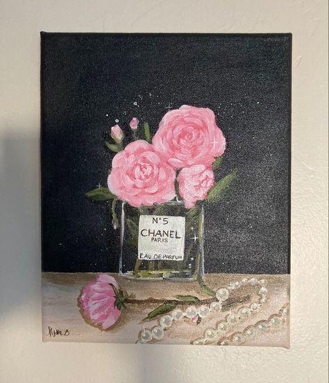 Dior Painting, Bow Painting, Inspiration Painting, Cute Canvas Paintings, Cute Canvas, Art Inspiration Painting, Art Styles, Canvas Paintings, Cartoon Art Styles