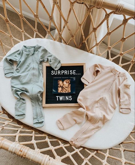 #twins Male Twins Aesthetic, Twin Manifestation, Manifesting Twins, Pregnancy With Twins, Pregnancy Twins, Twins Ultrasound, Twins Aesthetic, Twin Baby Announcements, Announcement Pictures