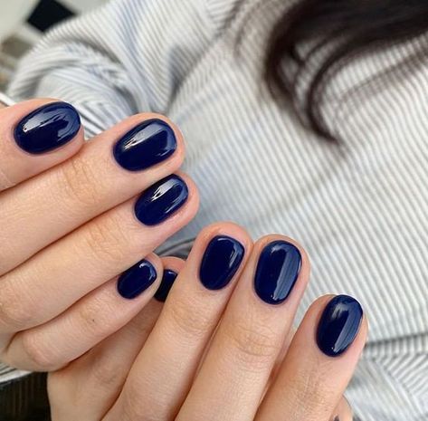 Minimal Nails, Her Nails, Blue Nail, Minimalist Nails, Funky Nails, Nail It, Dream Nails, Chic Nails, Fall Nail