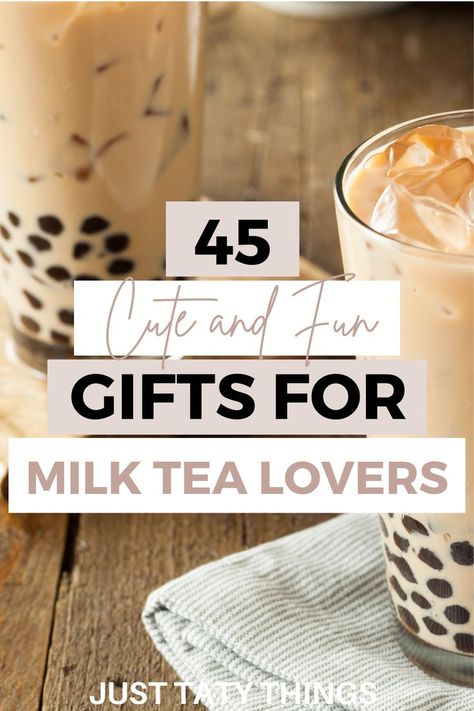 gifts for milk tea lovers Tea Lover Gifts, Creative Gifts For Boyfriend, Tea Lovers Gift, Boba Tea, Tea Lovers, Tea Gifts, Wellness Gifts, Care Package, Bubble Tea