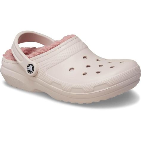 Crocs Unisex Adult Classic Lined Clogs, Lightweight Comfortable Fuzzy Slippers Crocs Pink, Crocs Classic Clogs, Women's Clogs, Fuzzy Slippers, Pink Quartz, S 10, Womens Clogs, Strap Heels, Clogs