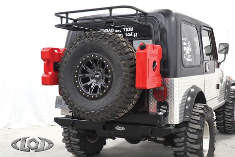 LoD Offroad | LoD Offroad CJ Destroyer Expedition Series Rear Bumper w/Tire Carrier Jeep Tire Carrier, Truck Bed Tire Carrier, Jeep Tire Cover With Camera, Offroad Bumper, Truck Roof Rack, Jeep Xj Rock Crawler, Jeep Gladiator Spare Tire Carrier, Usa Products, Jeep Rubicon