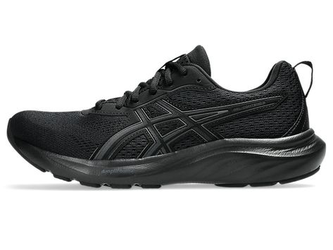 The GEL-CONTEND® 9 running shoe provides good cushioning, support, and durability.An engineered mesh upper stretches with the foot's natural motion and cre Running Shoes Asics, Extra Wide Shoes, Shoes Asics, Narrow Shoes, Wrestling Shoes, Asics Running Shoes, Sport Shoes Men, Athletic Gear, Sport Shoes Women