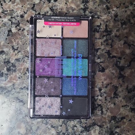 Wet N Wild Fantasy Makers Hallo-Queen #1230848 10 Pan Palette For Eye & Face. Very Pretty Colors And New And Sealed. Total Weight 0.4 Oz. Not Tested On Animals. Thisis New And Sealed But One Appears To Have Moved And As Such Looks Touched. Please Review Pictures According. This Is Sealed. From A Smoke & Pet Free Home. I Ship Daily From Illinois. Item Location Is Box F. Christmas Eyeshadow Palette, Make Up Pallets, Makeup Shopping List, Christmas Eyeshadow, Scene Makeup, Wild Makeup, Wet N Wild Makeup, Makeup Pallets, Eyeshadow Collection