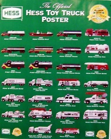 Hess Truck Storage Ideas, 2000 Poster, Hess Trucks, Smith Miller Toy Trucks, Classic Trucks Magazine, Toy Packaging, Car Theme, Tonka Toys, Marmon Semi Trucks